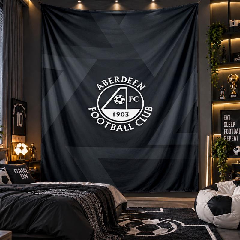 Wandbehang Tapisserie Aberdeen FC Drucktuch für Wohnzimmer Schlafzimmer Heimdekoration