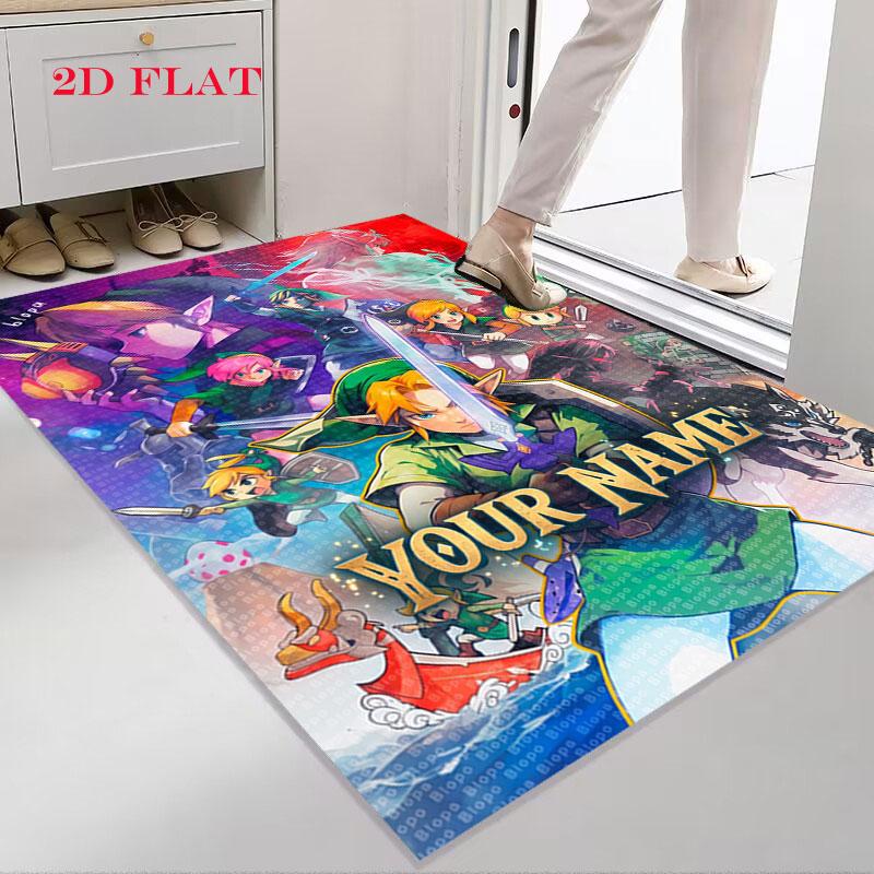 Custom Fantasy Games Carpet Rug for Living Room Bedroom Home Sofa Decoration,Kids play Nonslip Floor Mat