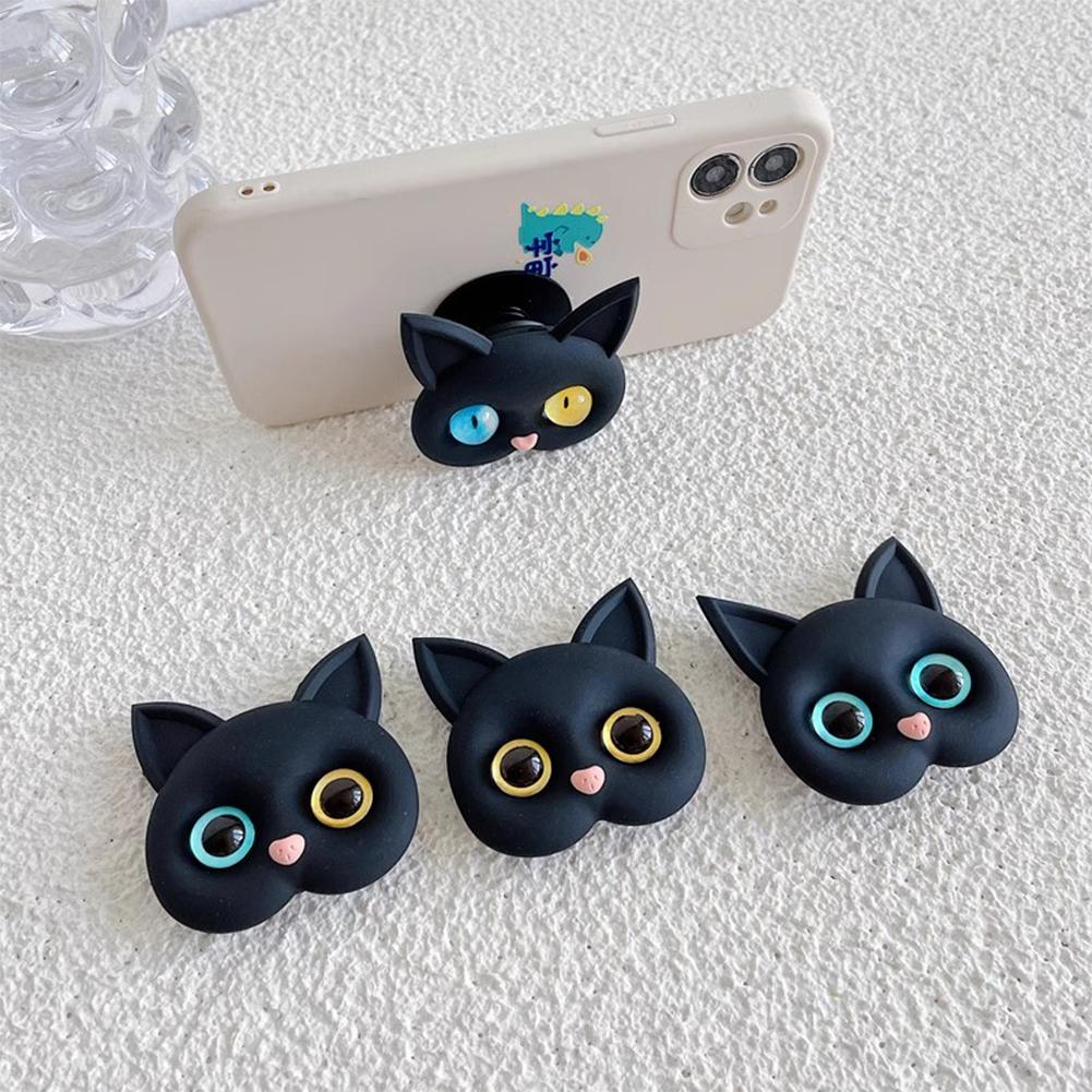 Air Sac Phone Holder Korean INS 3D Cat Cellphone Finger Ring Stand Mobile Phone Accessories for Iphone