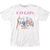 The Go-Gos Beauty And The Beat Unisex T-Shirt Musik Klassiker Konzert Band Weiß