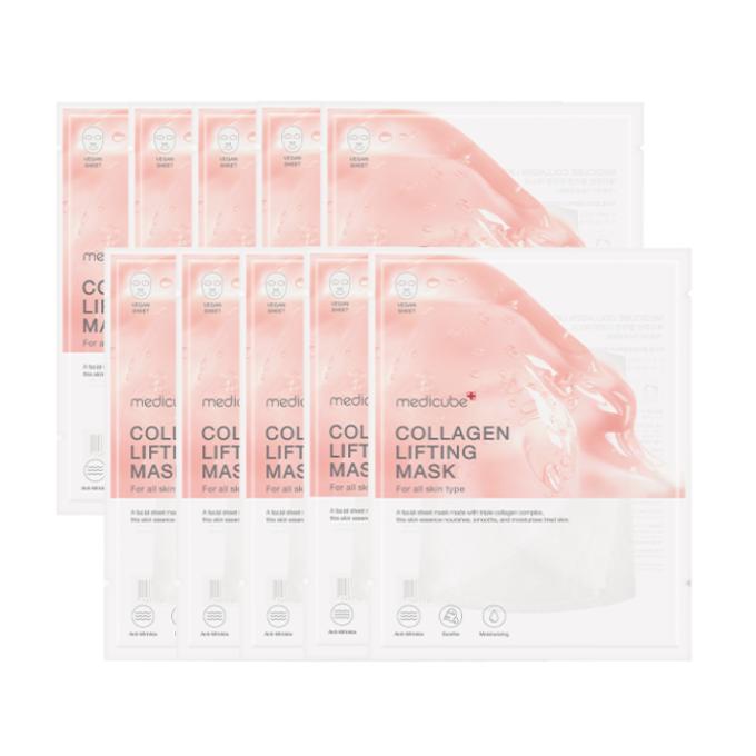 Medicube Kollagen Lifting Maske (27g / 0.95 fl.oz (pro Blatt)) (3 Optionen)