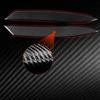 For Jaguar F-TYPE 2013-2024 Carbon Fiber Headlight Header Lamp Brow Car Accessories Exterior Decorative Cover Sticker Auto Trim