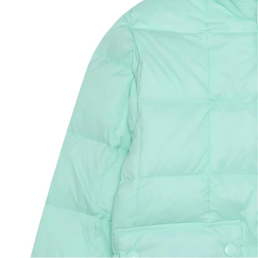 Nike Premium Duck Down Warm Hooded Quilted Long Sleeve Jacket Kids jackets IQ6136-353