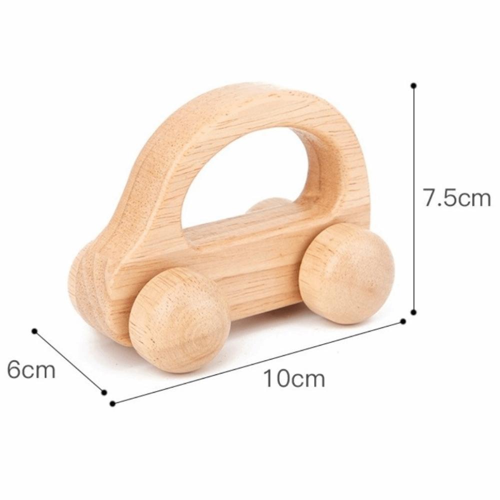 Wooden Material Baby Wooden Toys Handmade Stacking Blocks Van Montessori Toys Children