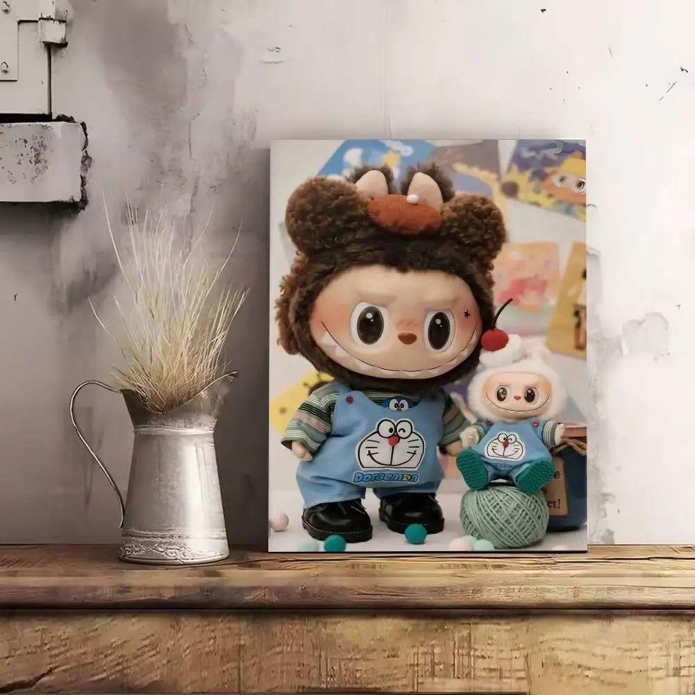 Labubu Metal Sign, Cute Character Wall Decor