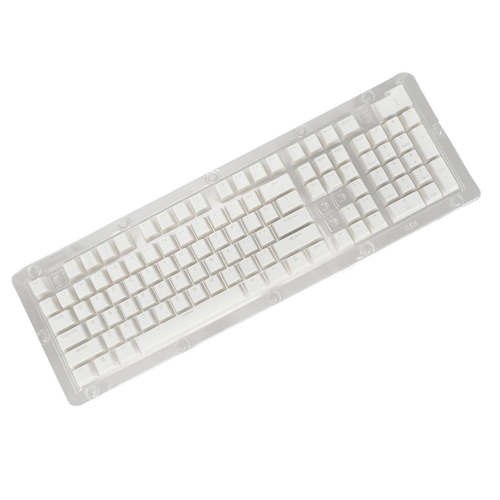 PBT Keycaps High Low Layout Double Layer 2 Color 108 Keys Mechanical Keyboards for 61 87 104 108 Key Keyboard