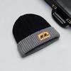 Winter Keep Warm Double Sided Knitted Mao Line Hat Men Women Autumn and Winter Versatile Ear Protection Baotou No Eaves Knitted Cap