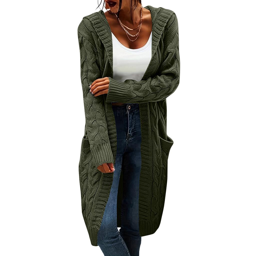 Women's Cardigan Sweaters Lightweight R-Neck Long Sleeve Outfits Fall Fashion Clothing
