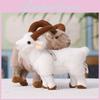 Plush Goat Keychain Cute Animal Bag Charm With Pp Cotton Filling For Kids And Adults