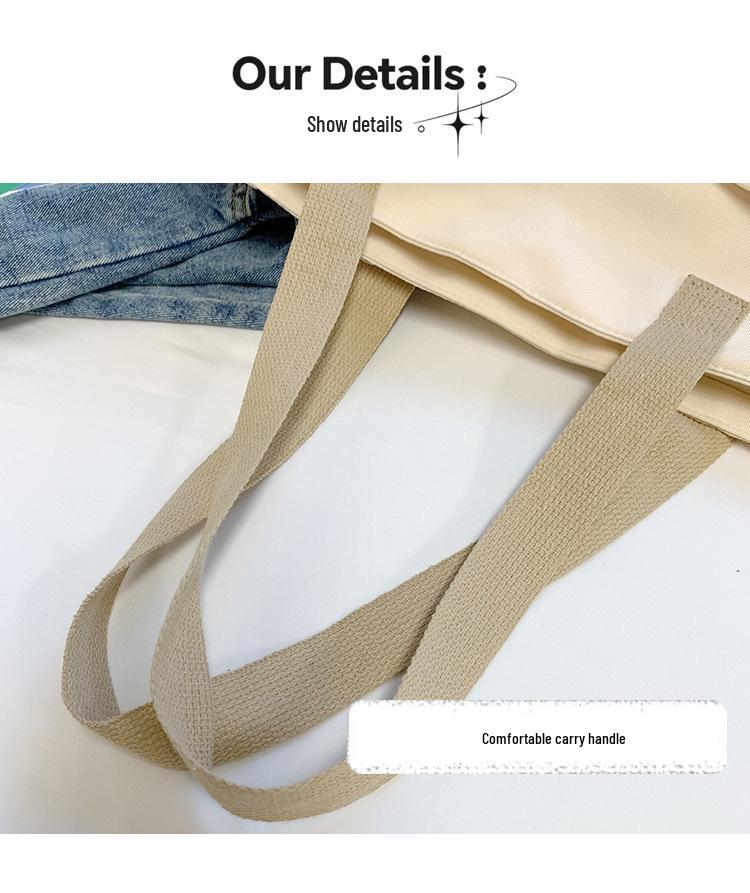 Korean-Style Large Capacity Lightweight Women's Crossbody Tote Bag
