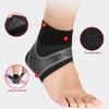 Ankle Brace with Fastener Tape Breathable Sweat Absorption Elastic Injury Recovery Ankle Compression