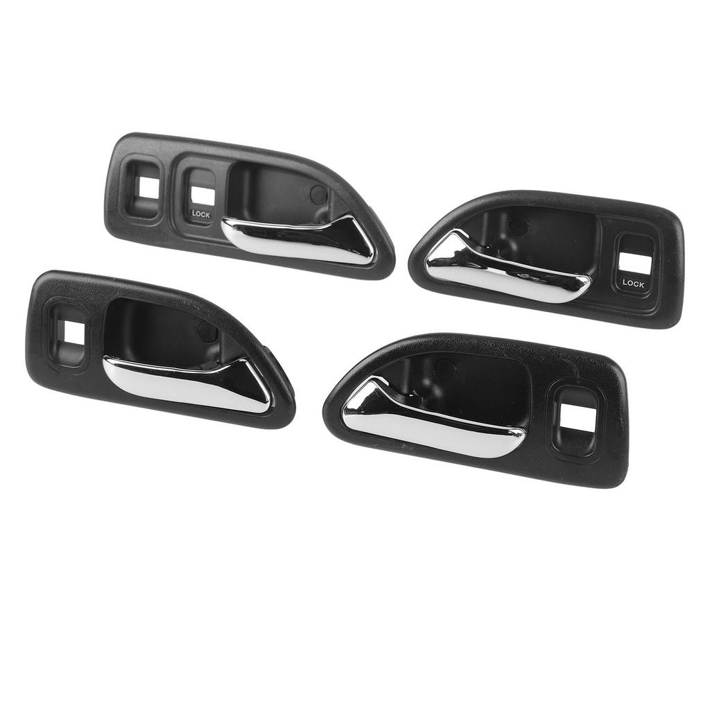 4Pcs Interior Door Handle 72125SV4013ZC Stylish Look Enhanced Grip Inside Inner Door Handle for Vehicle