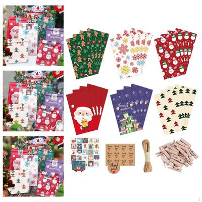 Christmas Gift Bags Goody Treat Party Supplies, Wrap Bag, Multifunctional Candy