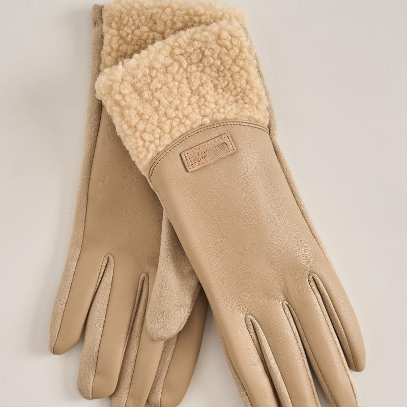 

Зимние утепленные флисовой подкладкой велосипедные перчатки для женщин, перчатки для езды на открытом воздухе, теплые кожаные перчатки, женские велосипедные перчатки