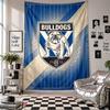 Canterbury-Bankstown Bulldogs Wall Tapestry Home Decor Wall Hanging Cloth for Bedroom Living Room Background