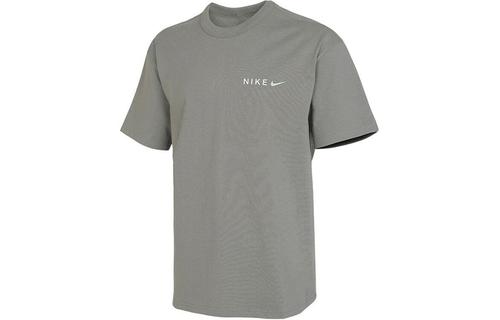 Nike Essentials T Shirt Men s Gray Green HF6172-053 XS серый