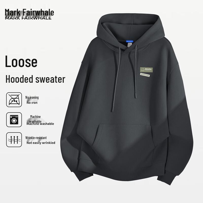 

Mark Fairwhale Men s American Casual Hooded Sweatshirt 2XL