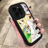 Manga Candy Für iPhone 17 Pro Max 16 15 14 13 12 11 Plus Schwarze Weiche Handyhülle