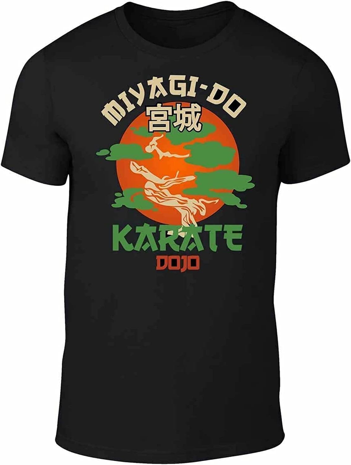 Miyagi Do Jo T-Shirt - Inspired by Karate Kid Film Funny Martial Art Retro Cool Black XS чёрный