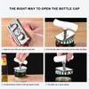 Kitchen Can Opener Adjustable Stainless Steel Non-Slip Multifunction Manual Jar Bottle Bottle Lid Opener Gadget Home Gadgets
