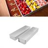 Rechthoekige Aluminium Tiramisu Vorm Lange Cakevorm