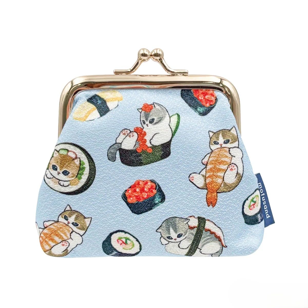 

mofusand Clasp Mini Pouch Sushi Chirimen