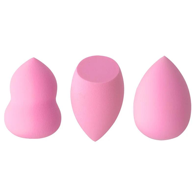 

3PCS Gourd Cosmetic Egg Мокра та суха губка для макіяжу, стійка до змазування, суперм’яка, професійний інструмент для макіяжу для жінок, дівчат
