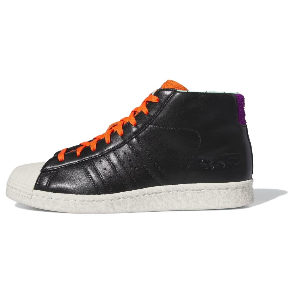 Adidas The Simpsons x Pro Model 80s Poochie Férfi Sneakerek Fekete Fél-Impakt-Narancs Mag-Fekete IE7563