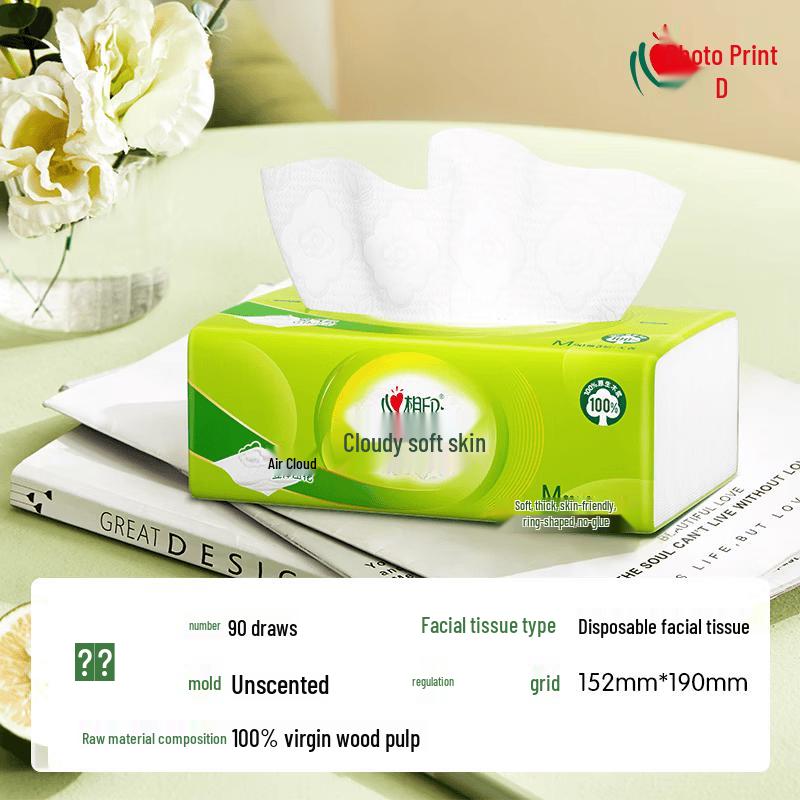 Mind Act Upon Mind Tea Language Cloud Soft Facial Tissues