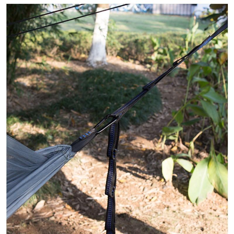 Hammock Outdoor Reinforcement, Straps Quick Build Adjustable Distance Flat Belt Clothesline Portable Camping Hammock Accessories