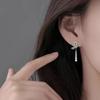 2024 New Luxury Bow Earrings: 925 Sterling Silver Needle, High-End Design for Elegant Women