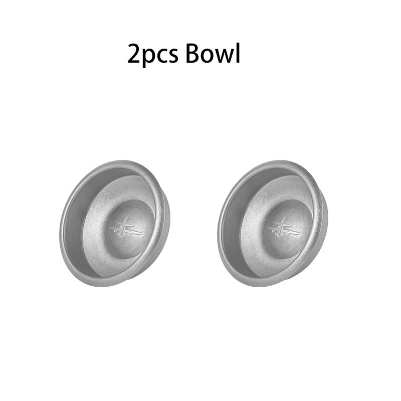 MHW-3BOMBER Coffee Machine Stainless Steel Cleaning Powder Bowl and Brush Cleaning Set Professional Home Barista Accessories