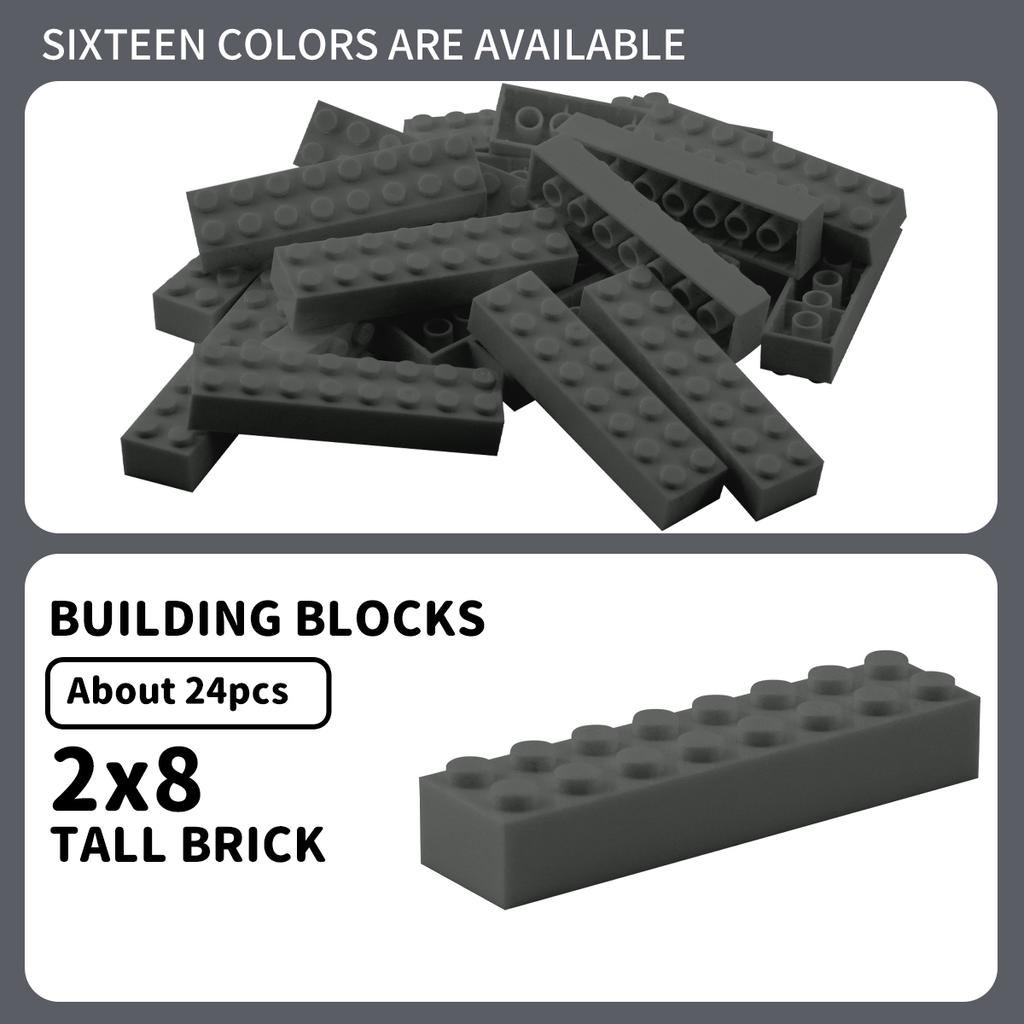 Non-Toxic 100G 2X8 High Brickbuilding Blocks Thick Figuresbricks Dots Educational Creative Sizecompatible With Plastic Toys Forchildren