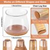 32pcs Silicone Table Chair Leg Floor Protectors Thicken Wear-resistant Chair Feet Caps Covers Pads For Reducing Noise