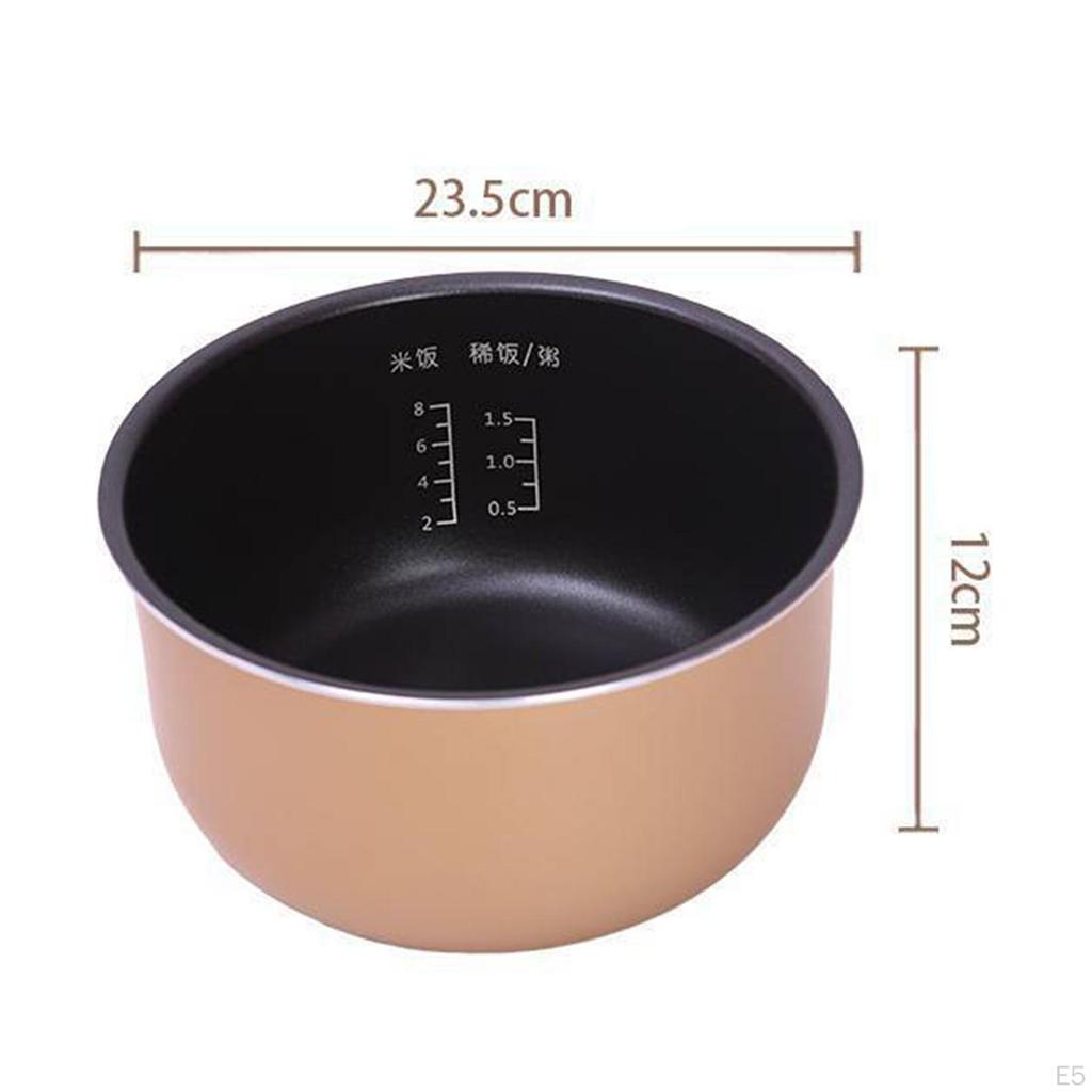 Domácí rýžovar Vnitřní nádoba Přenosné kuchyňské pomůcky Nepřilnavý hrnec na vaření