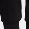 adidas Letter Print Elastic Waist Cuffed Sports Pants Women Pants Black IC4474