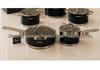 5-Piece Stainless Steel Cookware Set: Non-Stick Soup Pot, Frying Pan, and Milk Pot