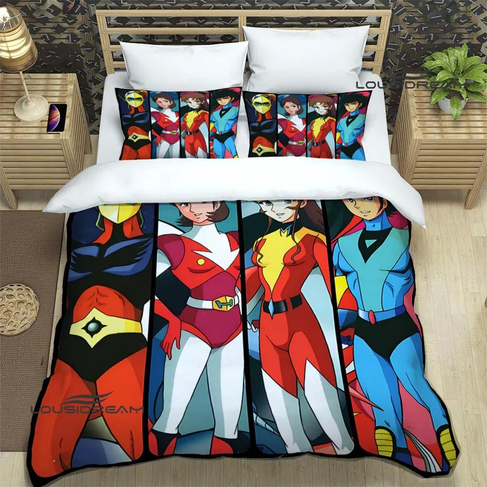 Bedding Sets UFO ROBO GRENDIZER GOLDORAK exquisite bed supplies set duvet cover comforter set bedding set luxury birthday gift