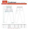 Cookman Carpenter's Pants Painter Pants - Corduroy Black (Size M)