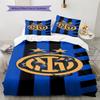 FCIM logo  Pattern Bedding Quilt Set Quilt Cover Pillowcase Home Decoration Birthday Gift (1 * duvet cover + 2 * pillowcase, without core)