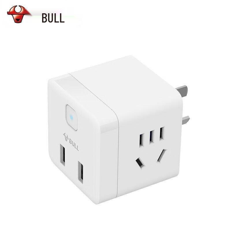 Bull Small Cube Power Strip with USB