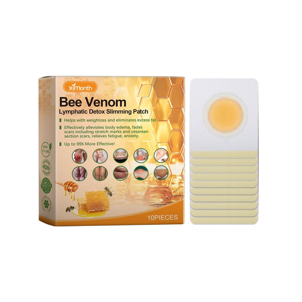 Ximonth Bee Venom Lymphatic Body Shaping Patches For Firm Tight Skin And Slimmer Figure