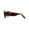 Used COACH Brown Sunglasses
