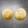 2020 Queen James Bond Gold Coin, Micro Badge, Commemorative Coin, Collection, Relief