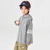 Kids' Striped Hooded Sun Protection Jacket