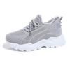 Women's Fall Winter Fleece-Lined Flyknit Athletic Dad Sneakers.