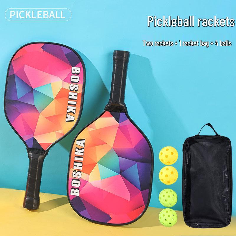 Colorful Pickleball Paddle Set for Students & Adults - Ideal for Training & Entertainment