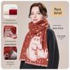 JIUMU Women's Pure Wool Scarf & Shawl