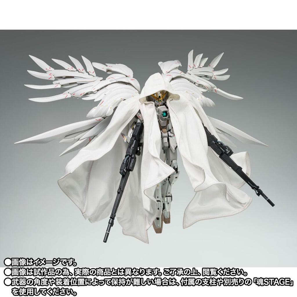 GUNDAM FIX FIGURATION METAL COMPOSITE Wing Gundam Zero Cloaked Custom, approximately 170mm, ABS & PVC & die-cast & fabric, pre-painted, finished