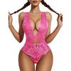 Avidlove Women One Piece Lingerie Lace Bodysuit Deep V Teddy Mini Babydoll